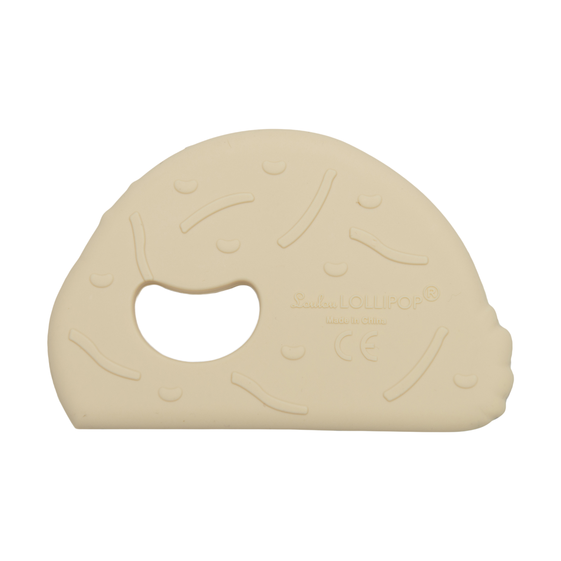 Loulou Lollipop Silicone Teether - Taco.