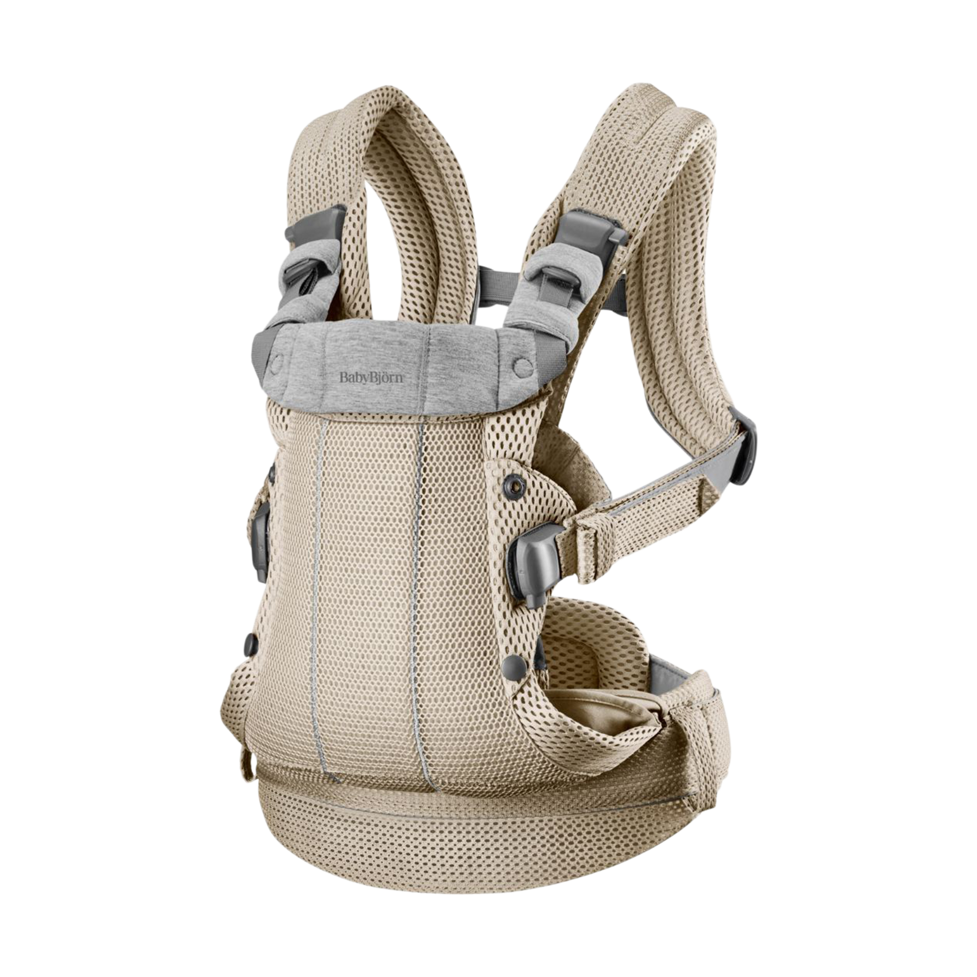BabyBjörn Baby Carrier Harmony - Gray Beige.