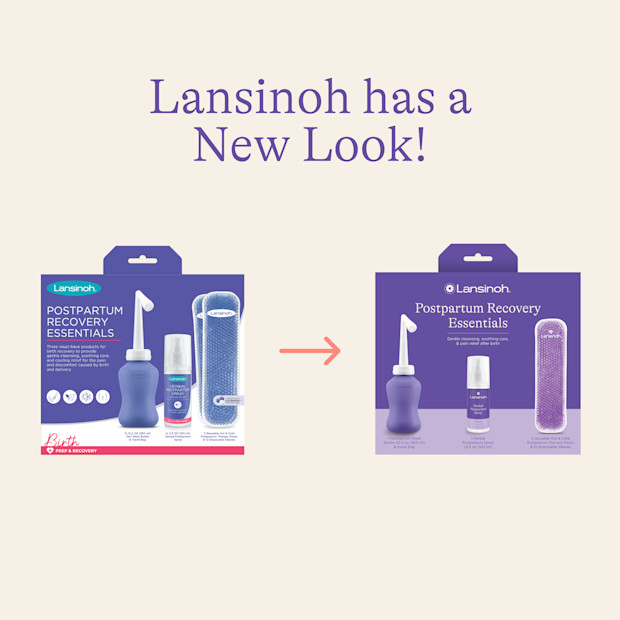 Lansinoh Postpartum Recovery Essentials.