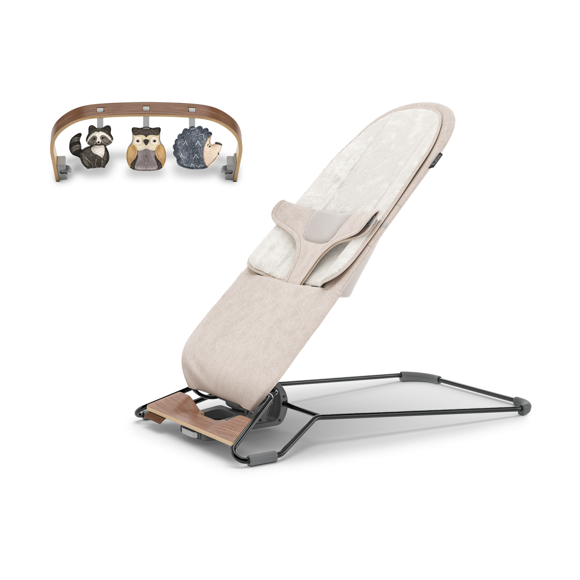 UPPAbaby Mira 2-in-1 Bouncer and Seat & Toy Bar Bundle.