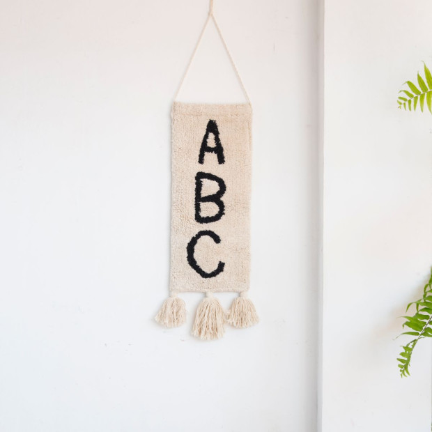 Lorena Canals Wall Hanging ABC.