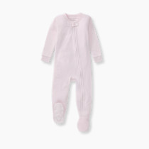 Burt's Bees Baby Unisex Baby Honeysoft Sleeper Pajamas, Zip Front Non-slip Footed Footie Pjs, Organic Cotton & Lyocell