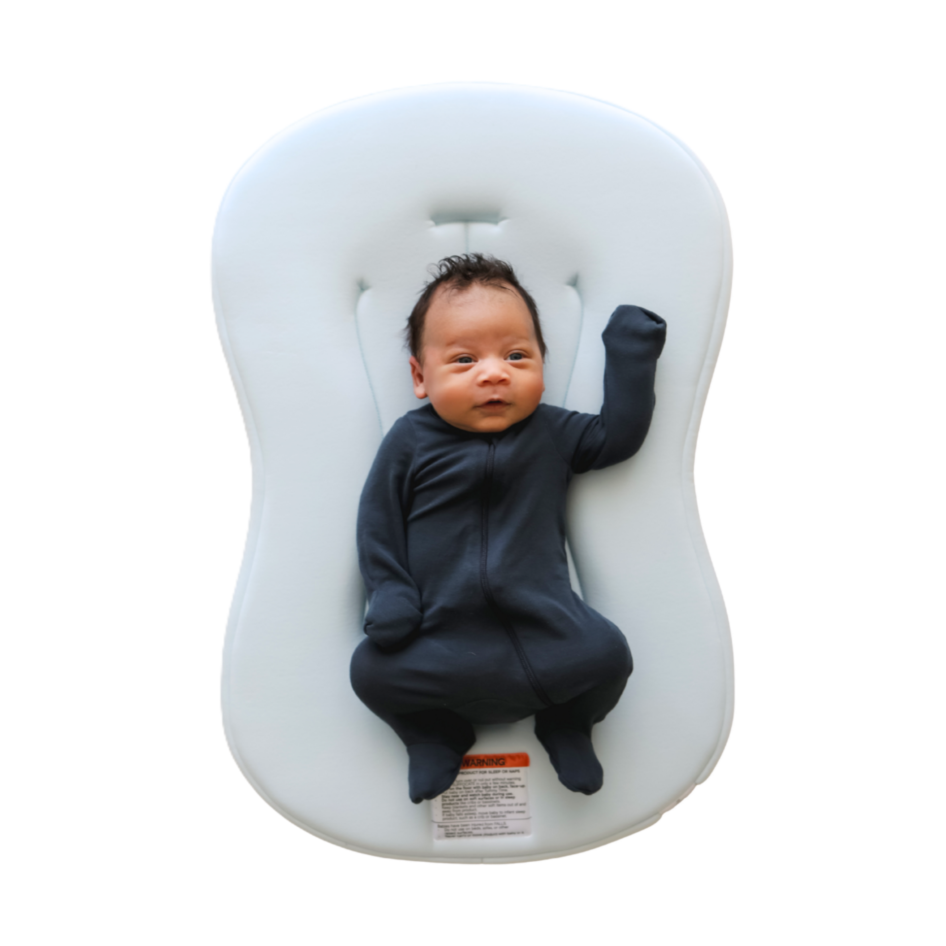 Snuggle Me Organic Infant Lounger Curve - Bluebell.