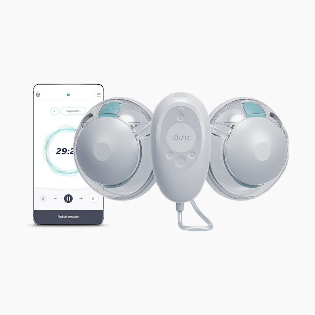 Elvie Stride 2 Hands Free Double Electric Breast Pump.