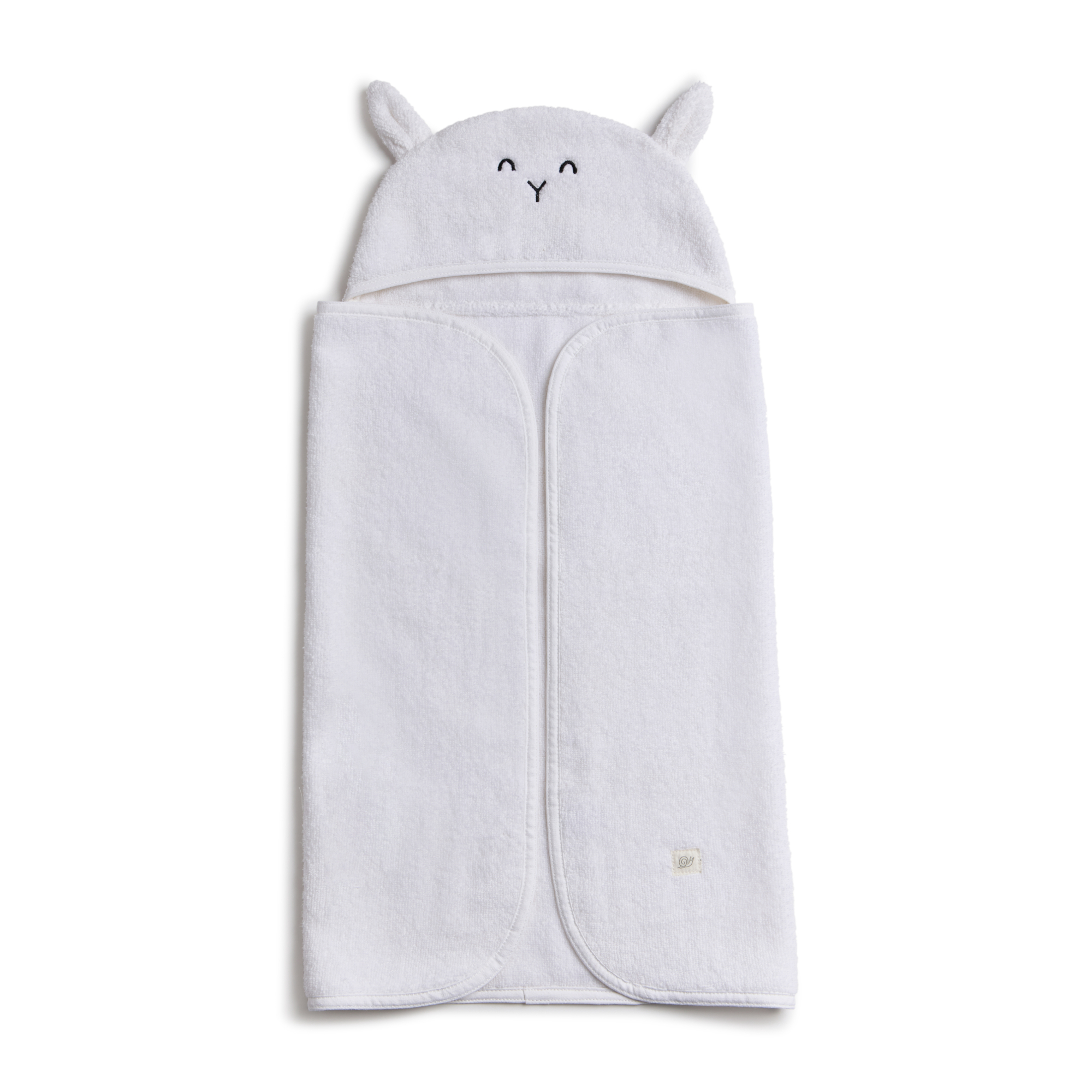 Tiny Kind Cozy Critter Organic Towel.