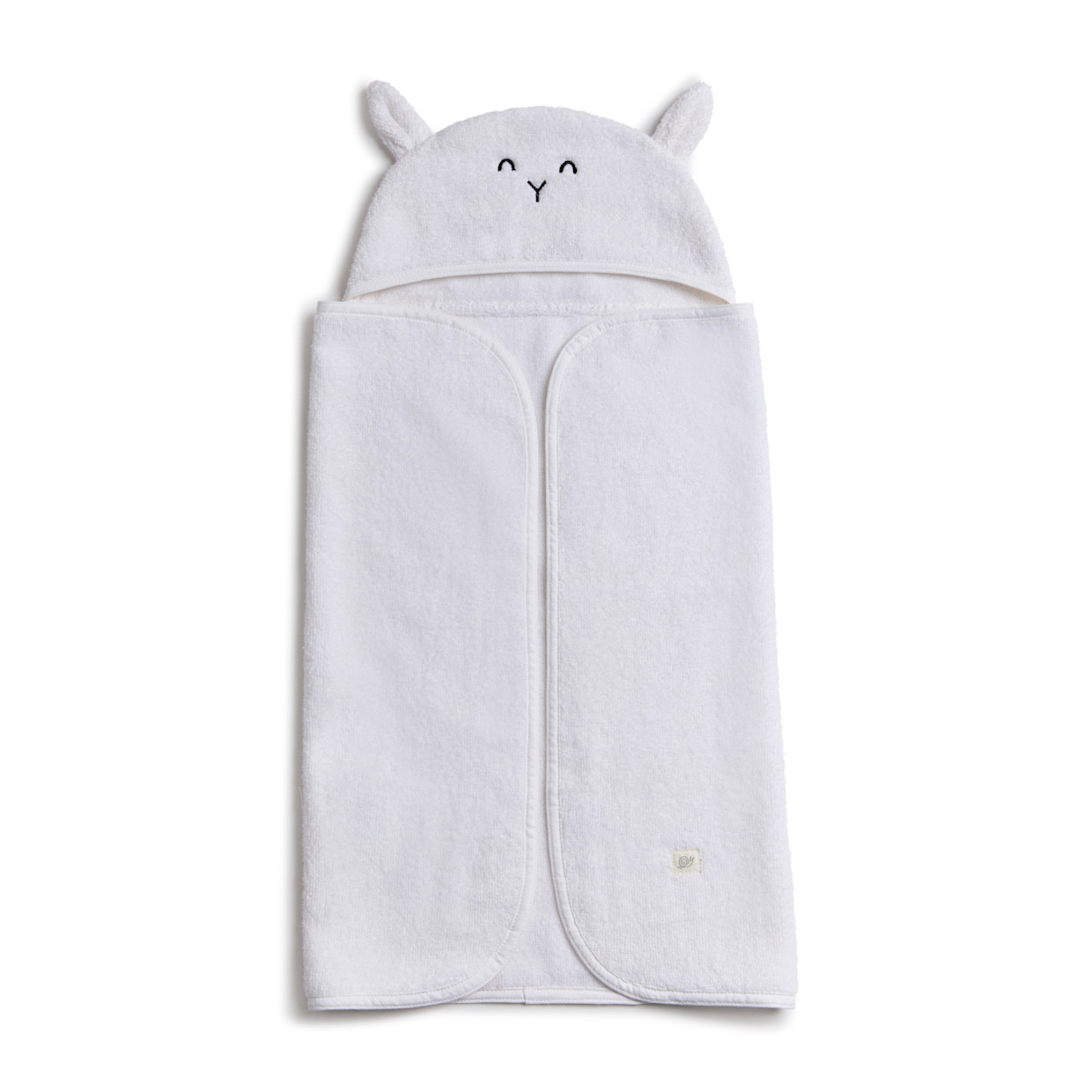 Tiny Kind Cozy Critter Organic Towel - Lamb, 0-24 M.