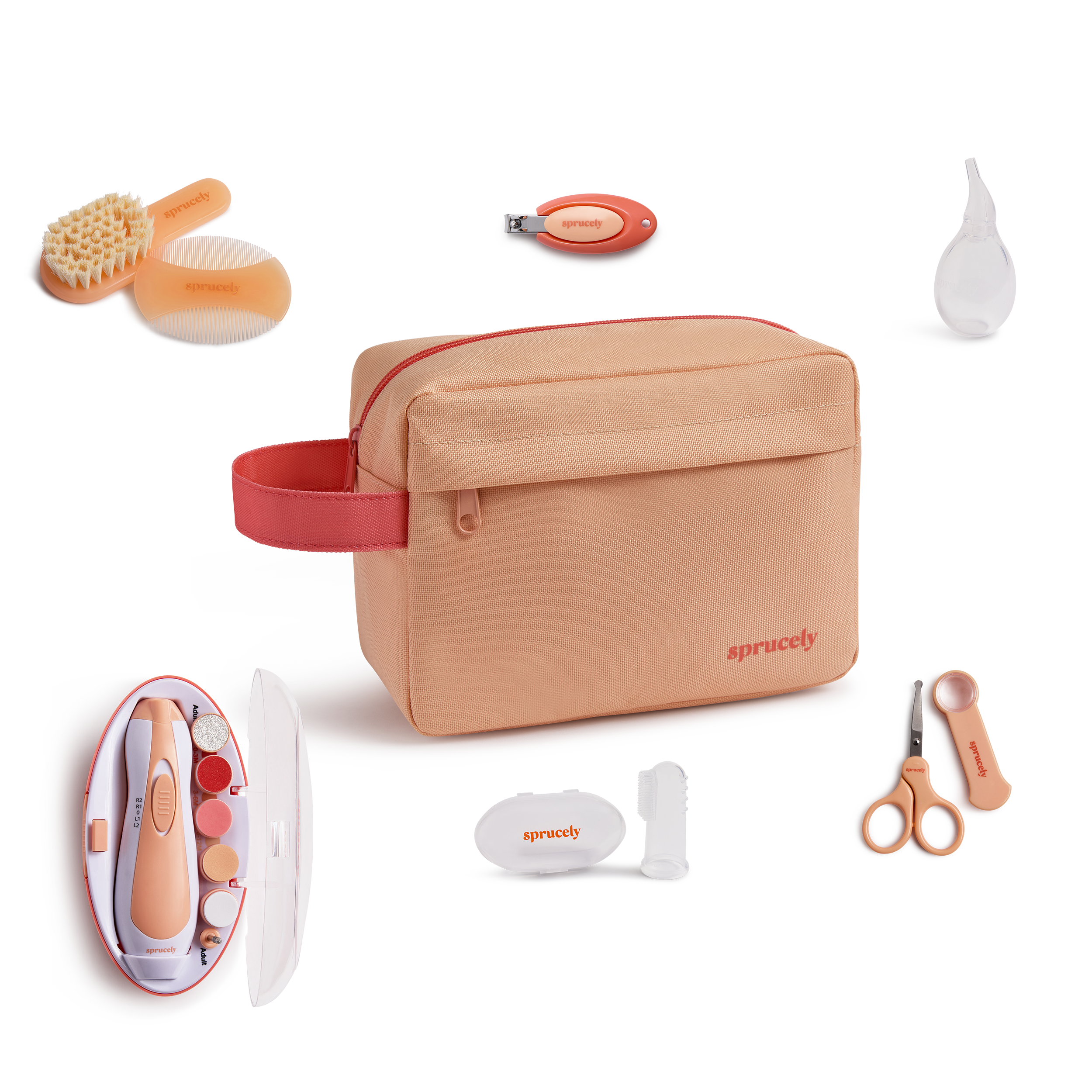 Sprucely Baby Grooming Kit.