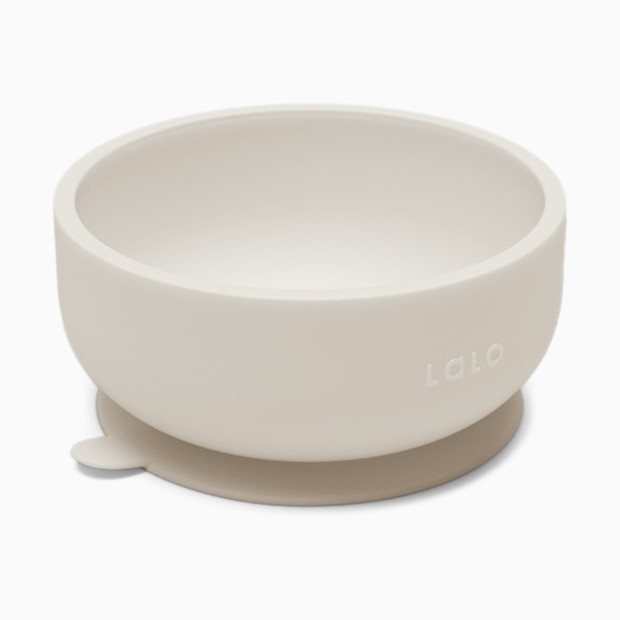 Lalo Suction Bowl - Oatmeal, 1.