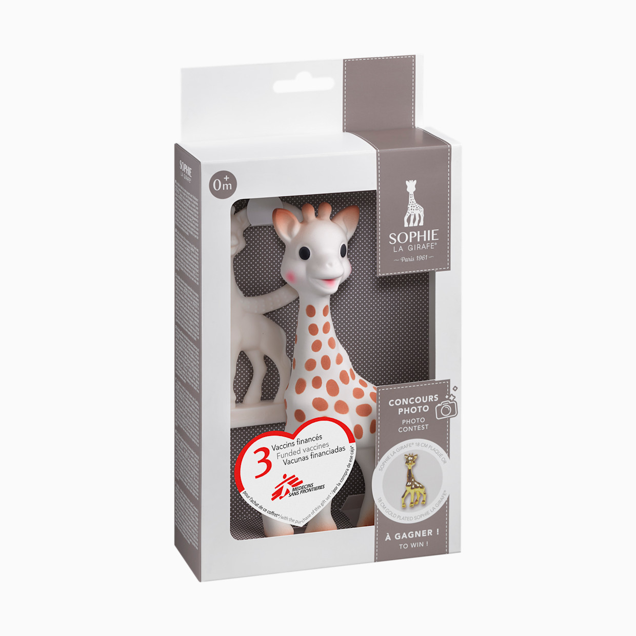 Vulli Sophie la Giraffe Gift Set Award & Teether.