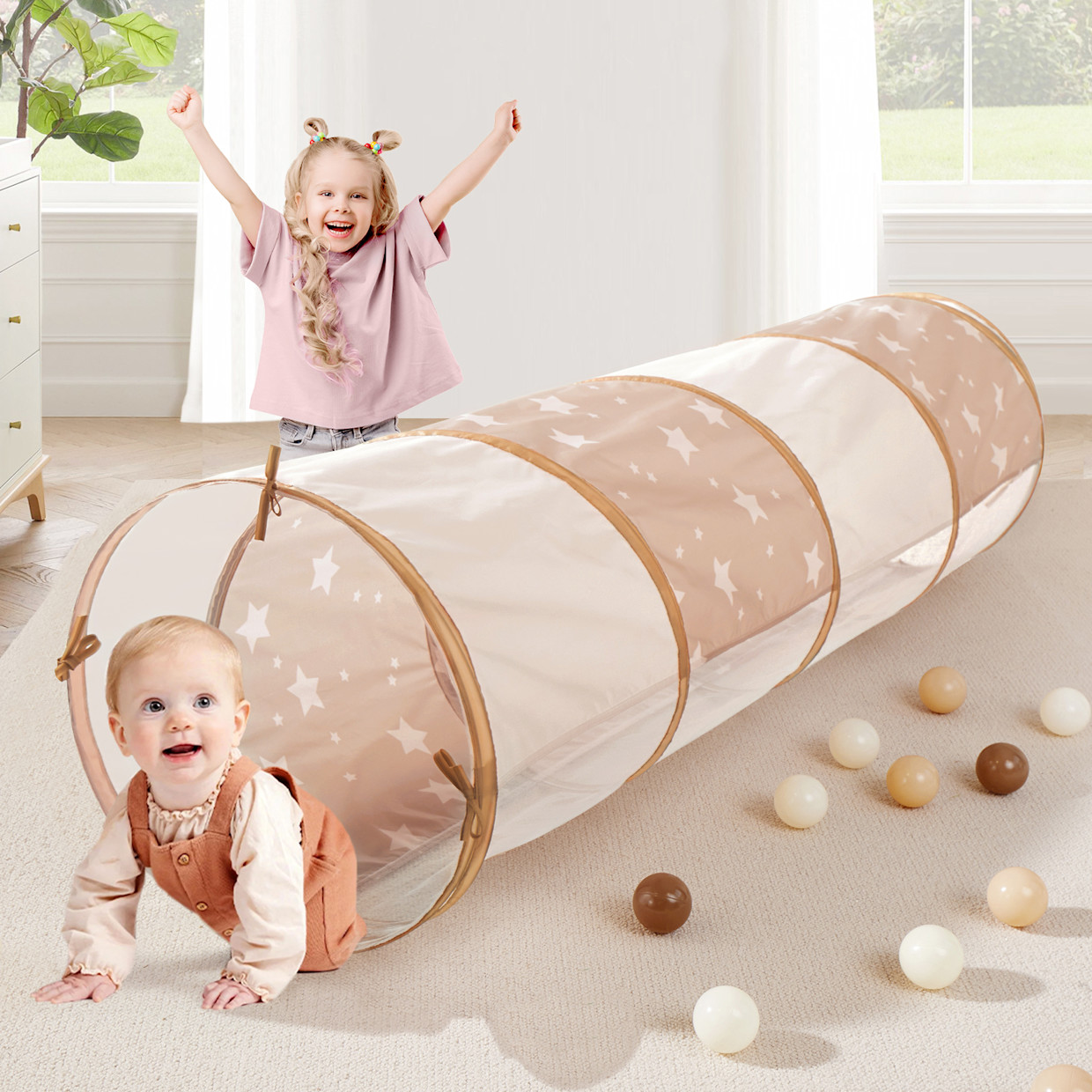 Tiny Land Adventure Play Tunnel.