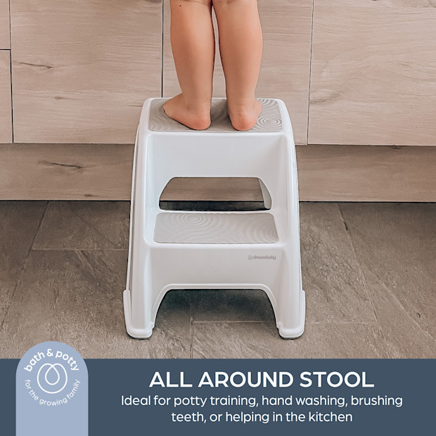 Dreambaby Toddler & Me 2-Step Stool, 2 Piece Set.