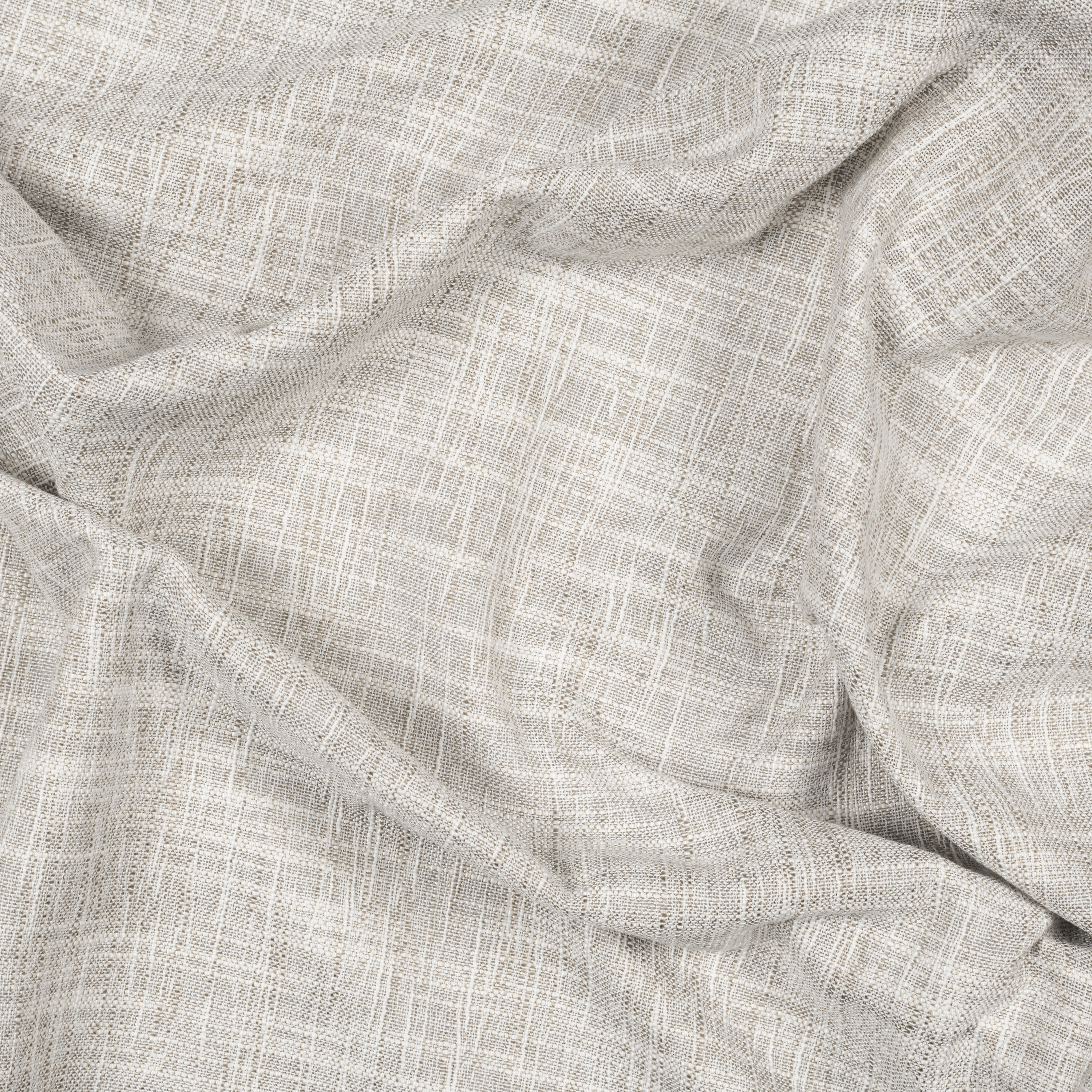 Ricardo Trading Haven Blackout Linen Curtain Panel - Oatmeal, 52"W X 84"L.