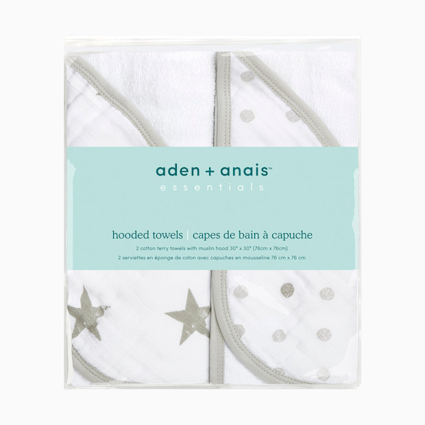 Aden + Anais Hooded Towel 2 Pack.