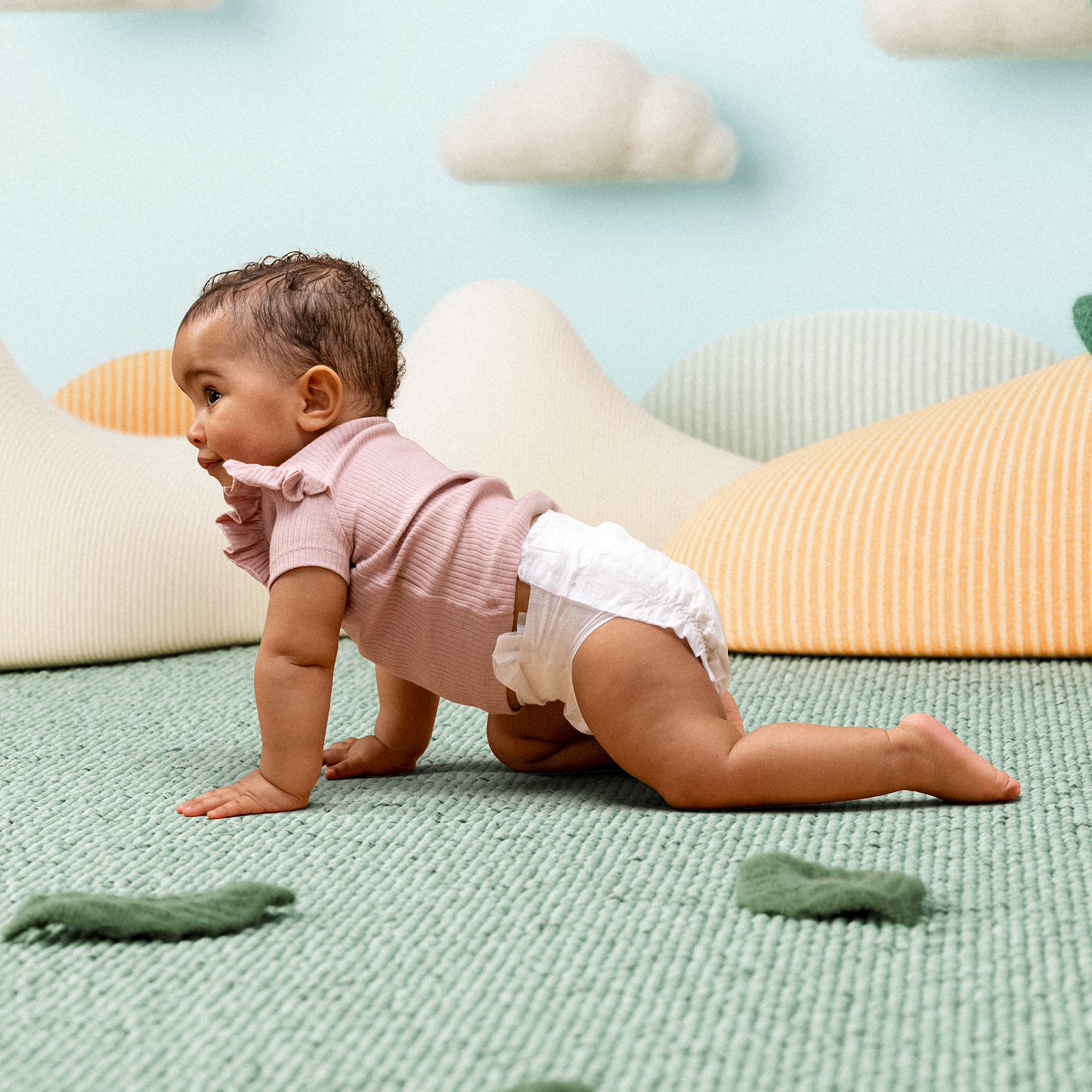 DYPER Skin Happy Diapers - Monthly Box - Size 3, 168 Count.