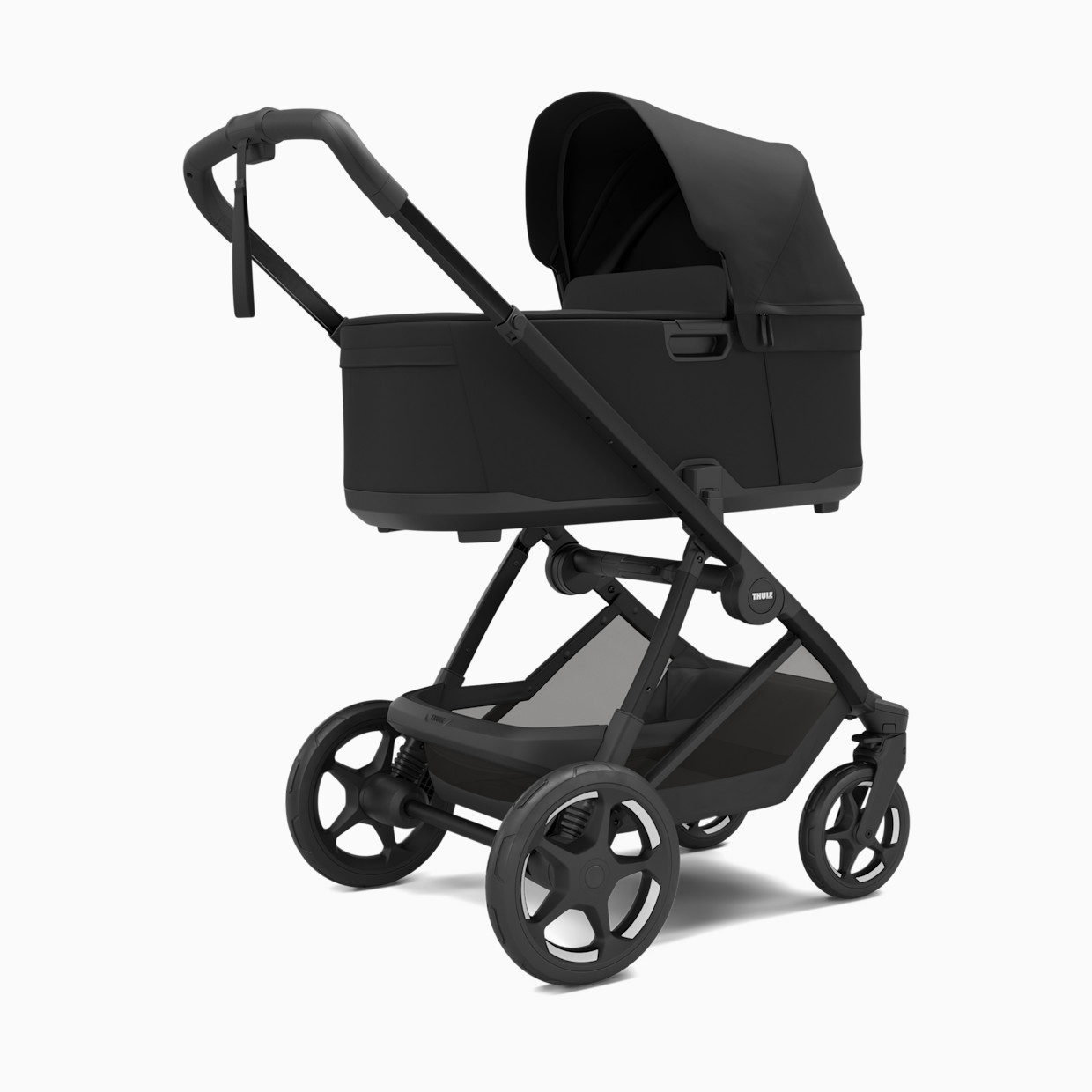 Thule Charm Stroller + Bassinet - Black.