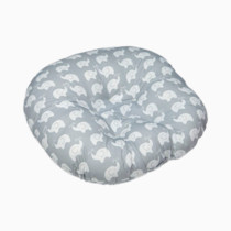 Boppy Original Newborn Lounger, Elephant Love Gray