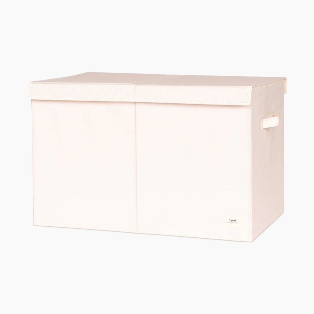3 Sprouts Recycled Folding Toy Chest - Cream.