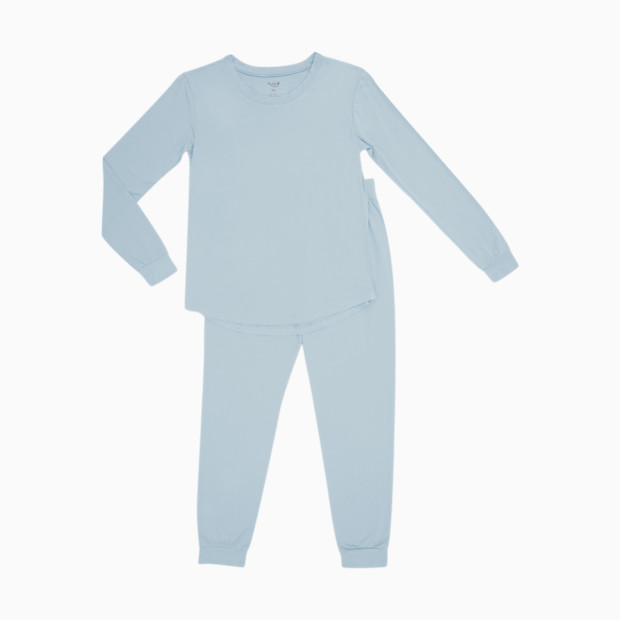 Kyte Baby Women's Jogger Pajama Set - Fog, Small.