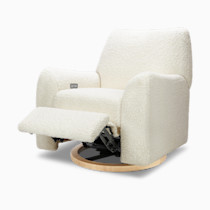 Chair with footrest extended showing reclining mechanism