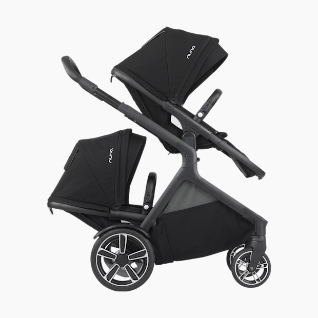 Nuna DEMI Grow Stroller + Sibling Seat - Caviar.