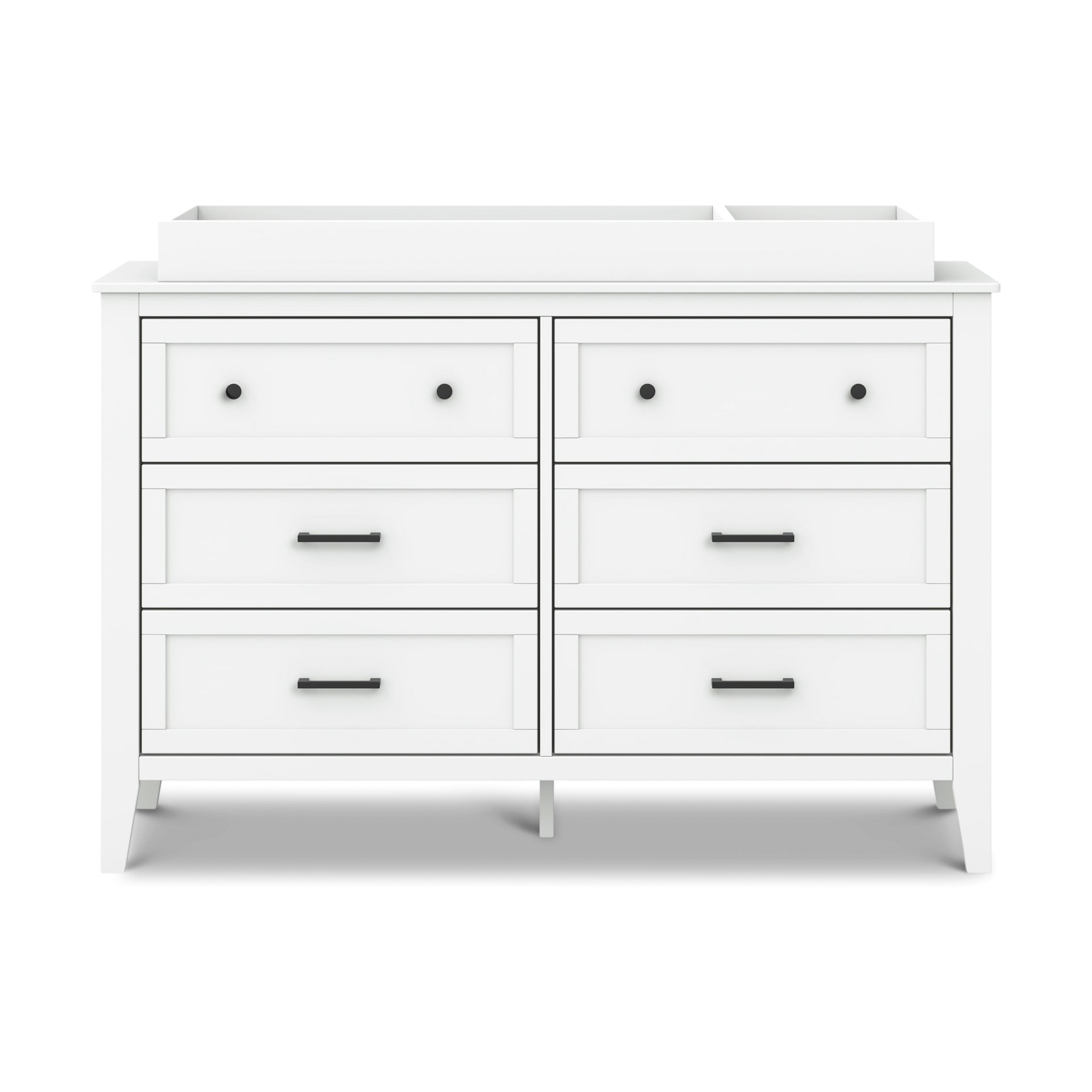 daVinci Beau 6-Drawer Dresser - White.