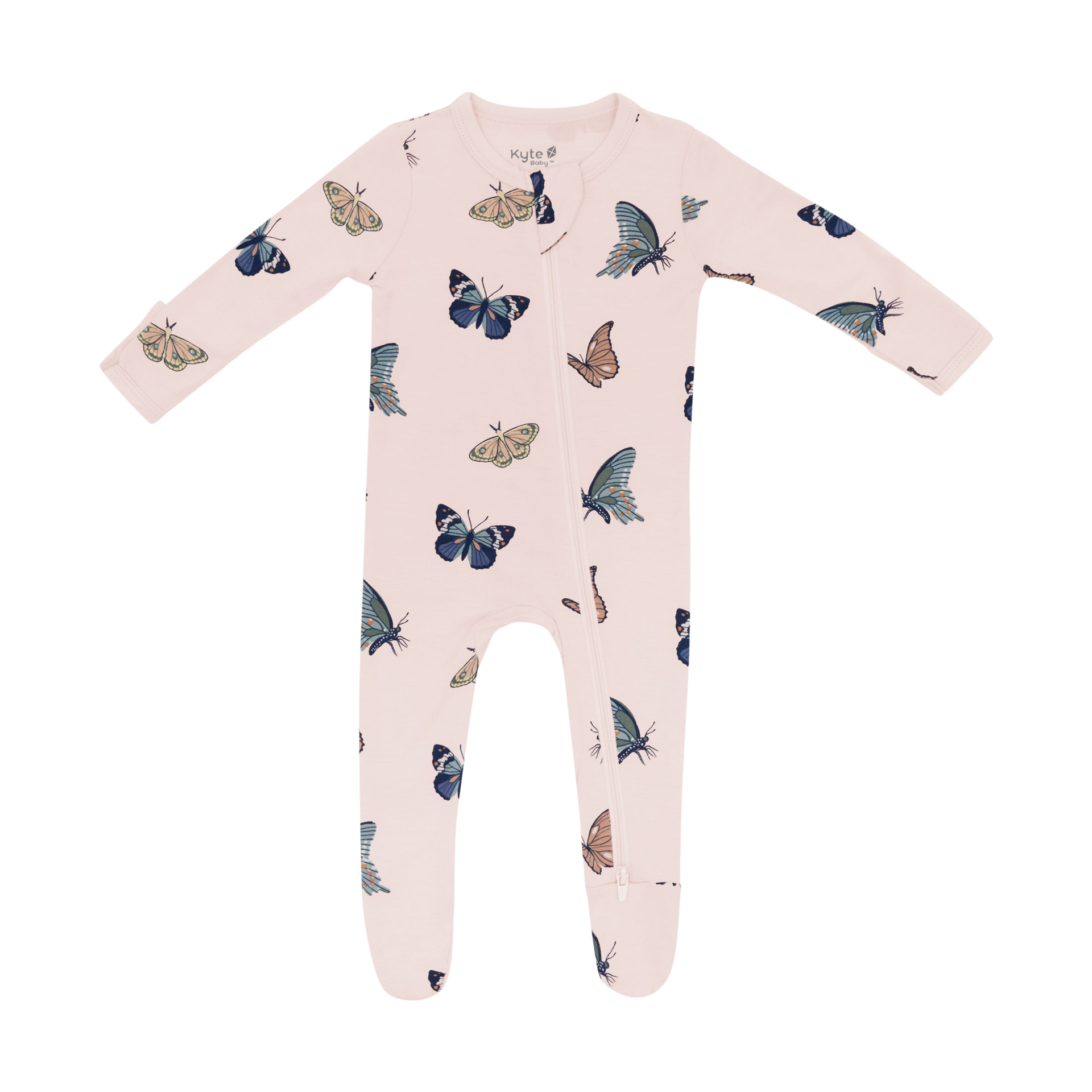 Kyte Baby Printed Zipper Footie.