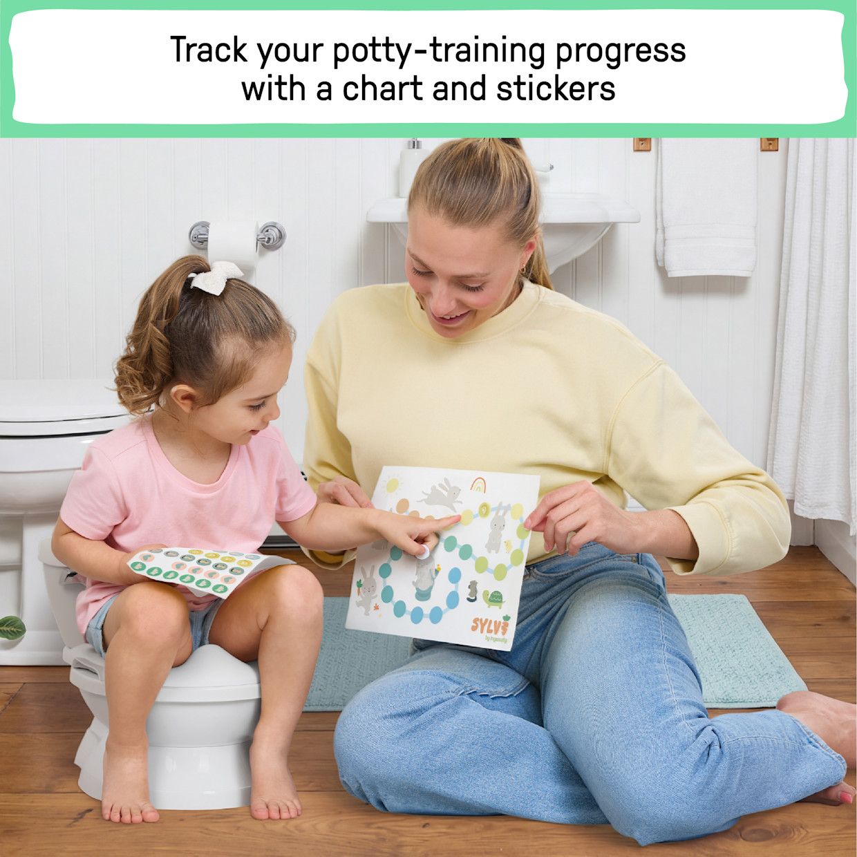 Baby Einstein Ingenuity My Size Potty with Sylvi Potty Training Kit.