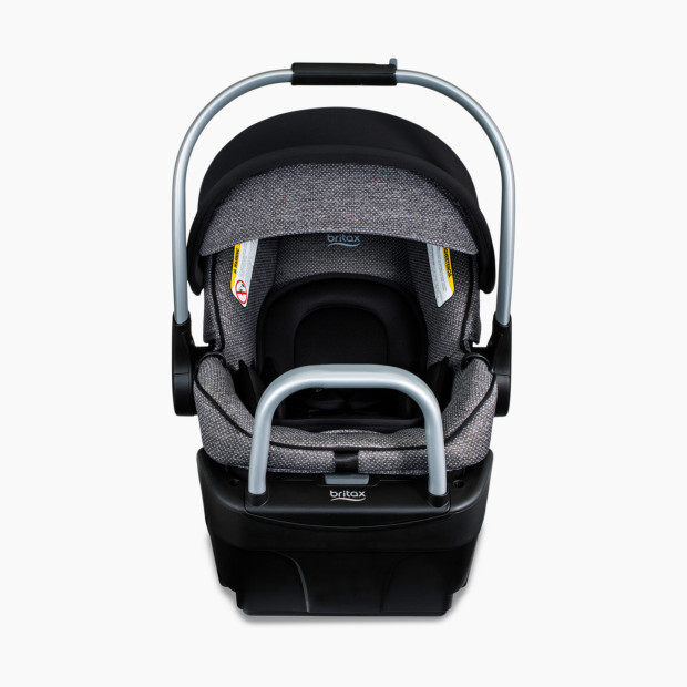 Britax Willow SC Infant Car Seat with Alpine Base - Pindot Onyx.