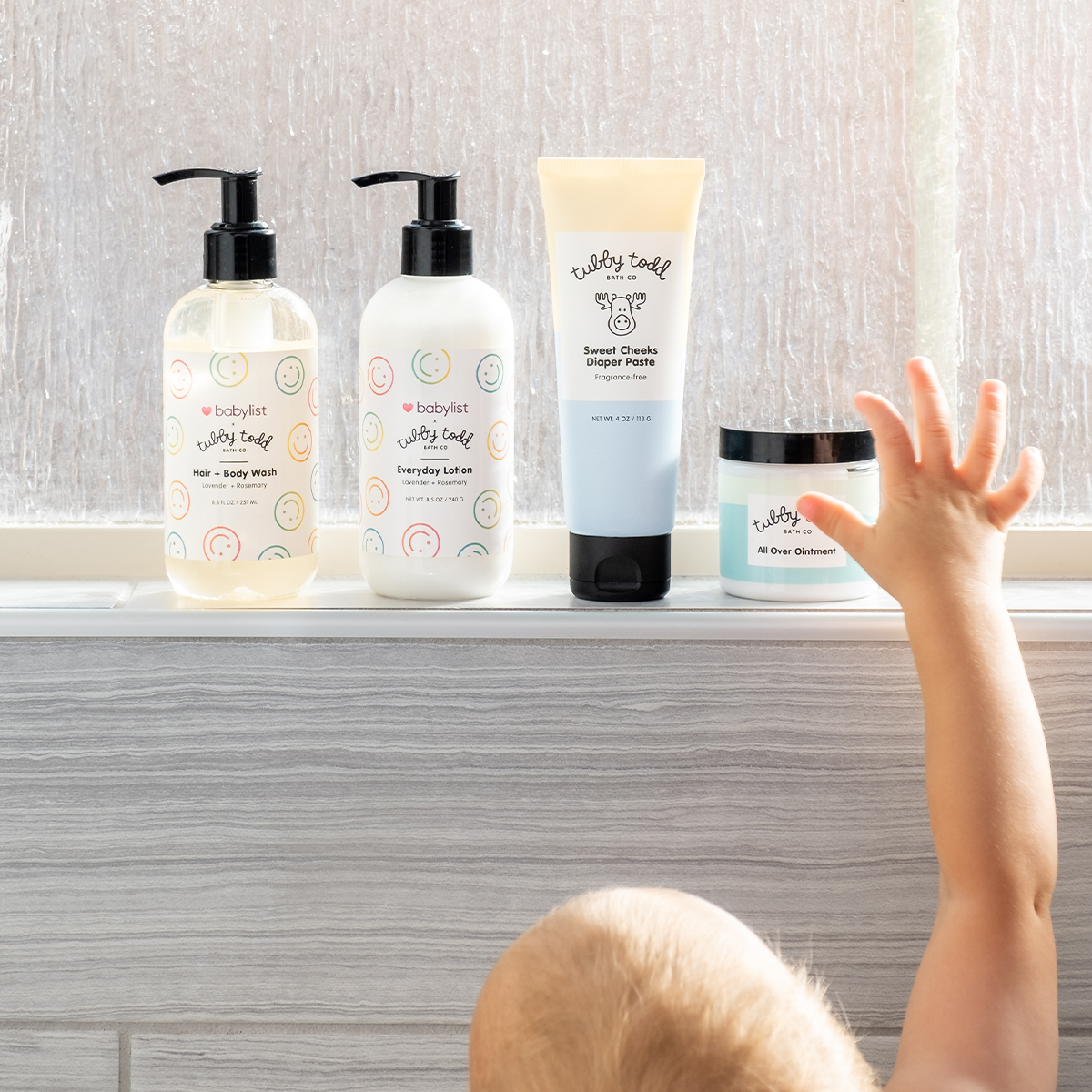 Tubby Todd Tubby Todd x Babylist Baby's First Year Skincare Gift Set - Lavender + Rosemary.