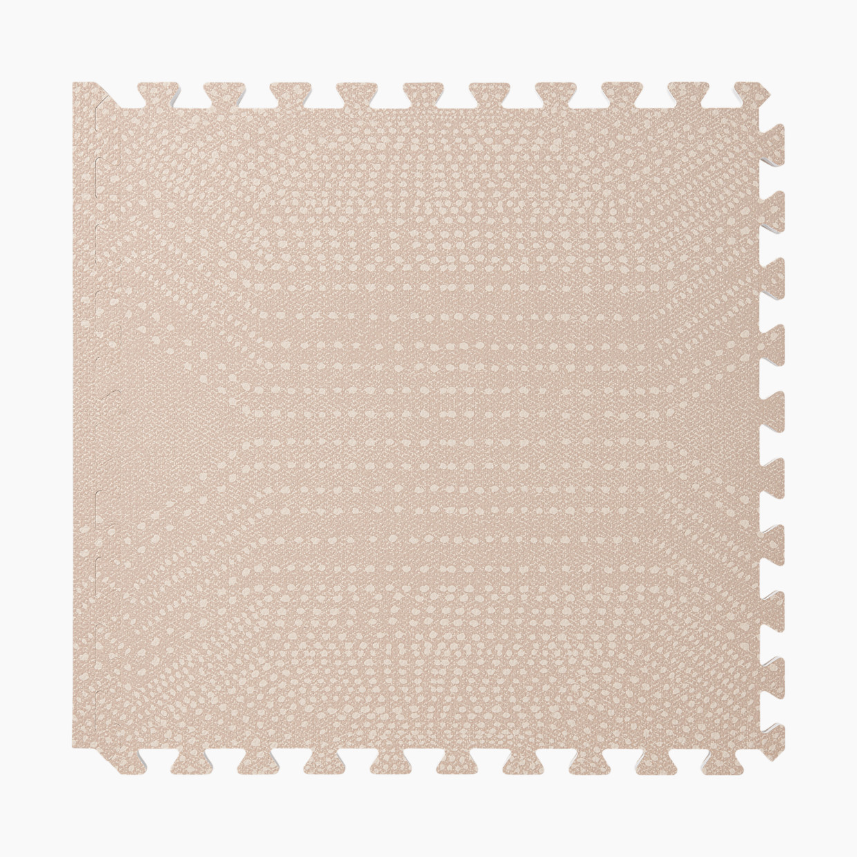 Toddlekind Haven Foam Play Mat | Deco Collection - Latte, 4X6.