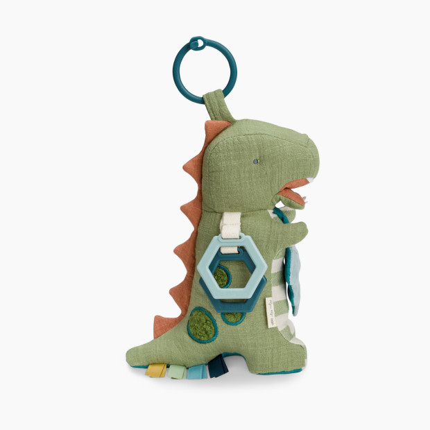 Itzy Ritzy Link & Love Activity Plush with Teether - Dino.