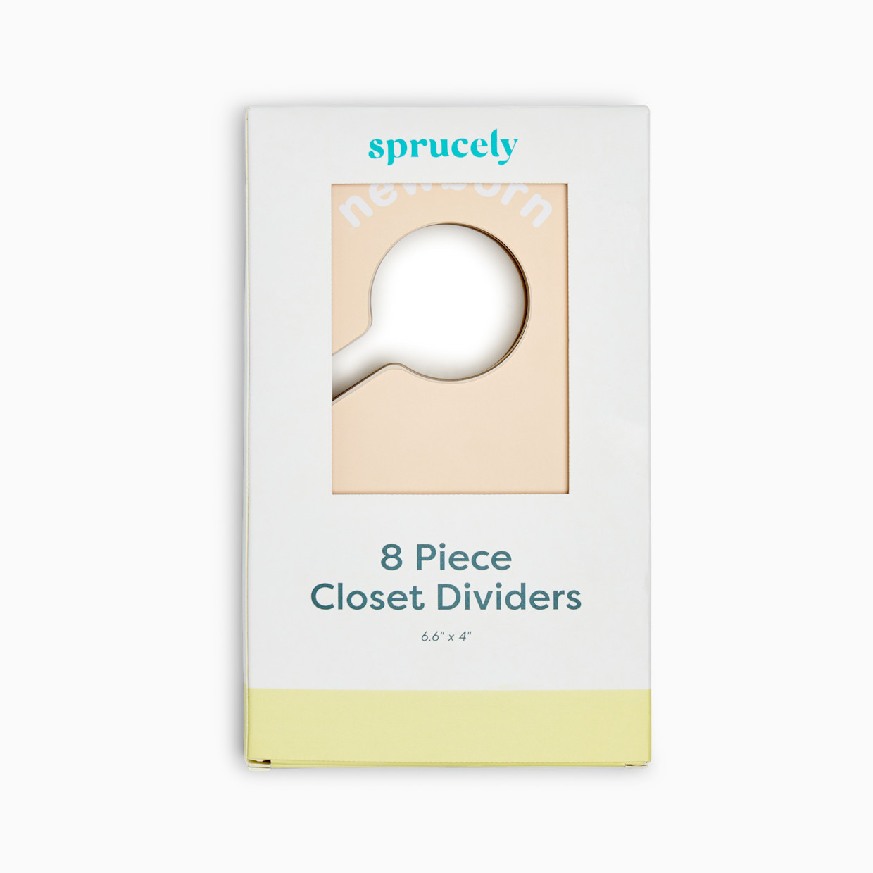 Sprucely 8 Piece Closet Dividers - Oat.