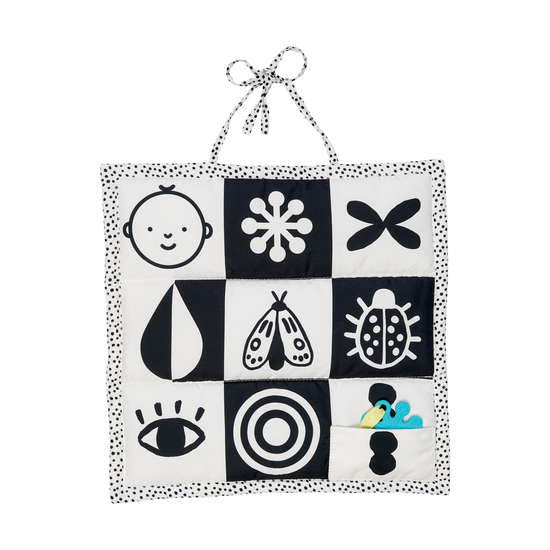 Manhattan Toy Wimmer-Ferguson 3-in-1 Tummy Time Triangle Toy.