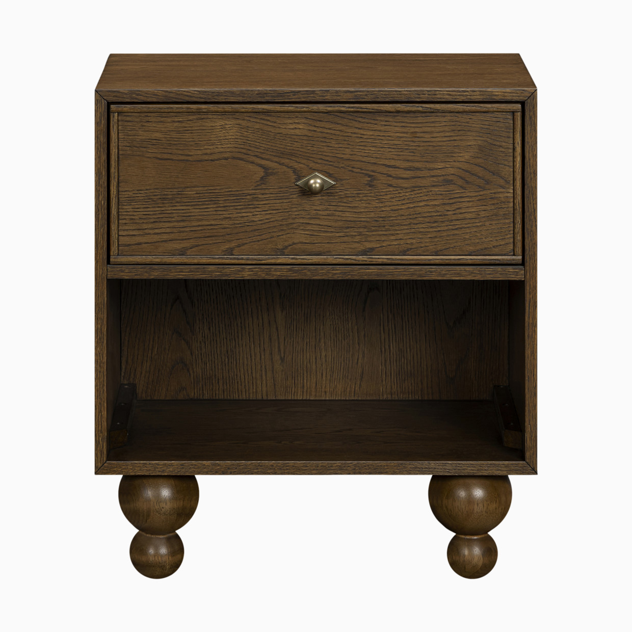 babyletto Astre Assembled Nightstand by Nate Berkus - Toffee.