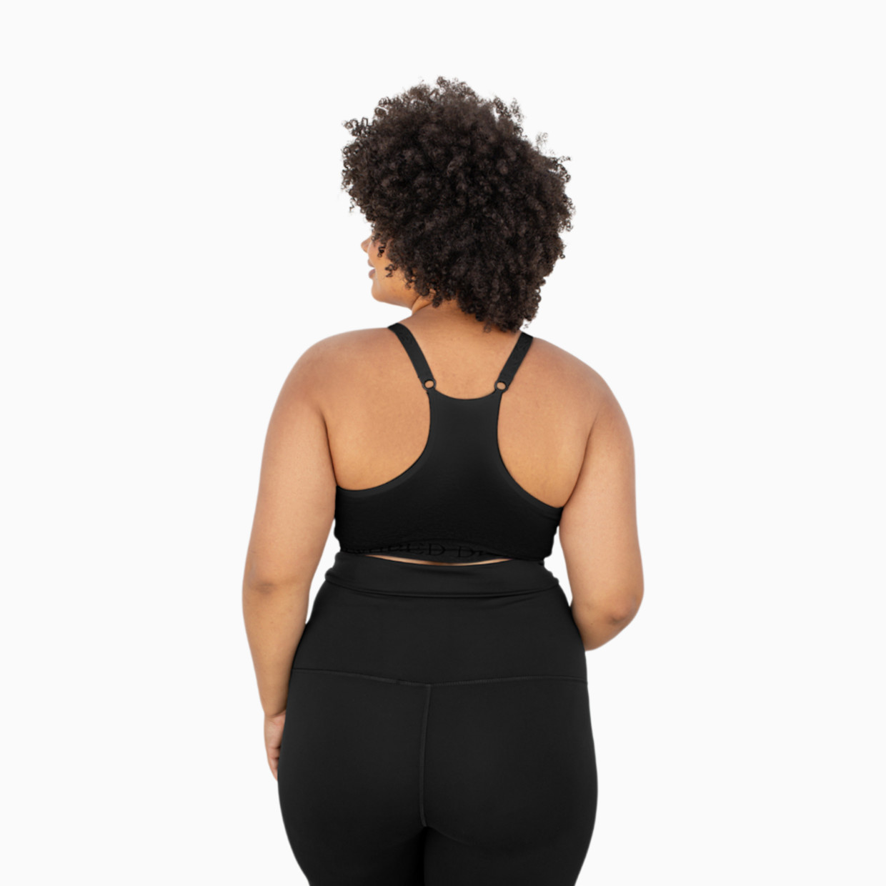 Kindred Bravely Sublime Hands-Free Pumping & Nursing Sports Bra - Black, X-Large Busty.