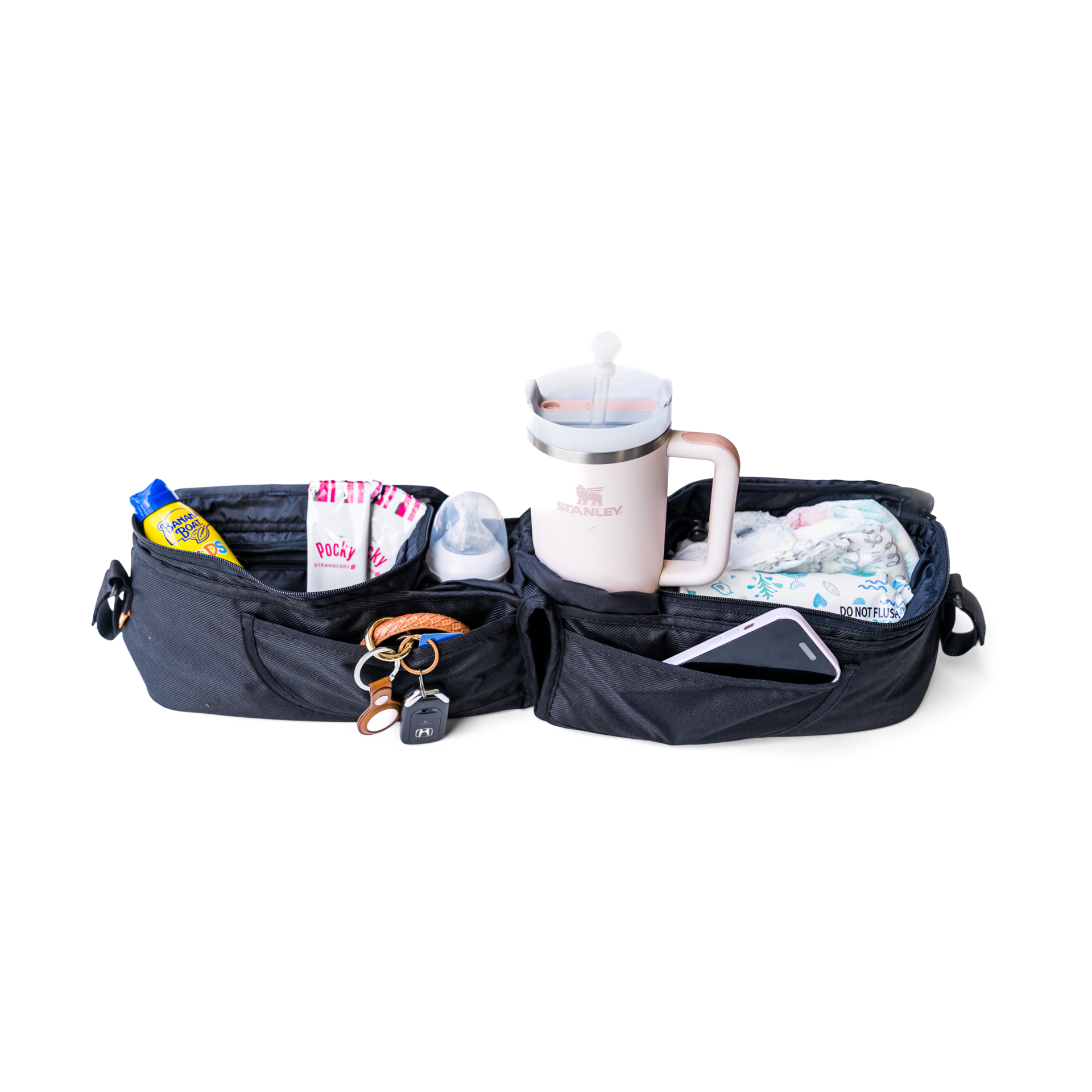 Zoe Double Stroller Organizer.