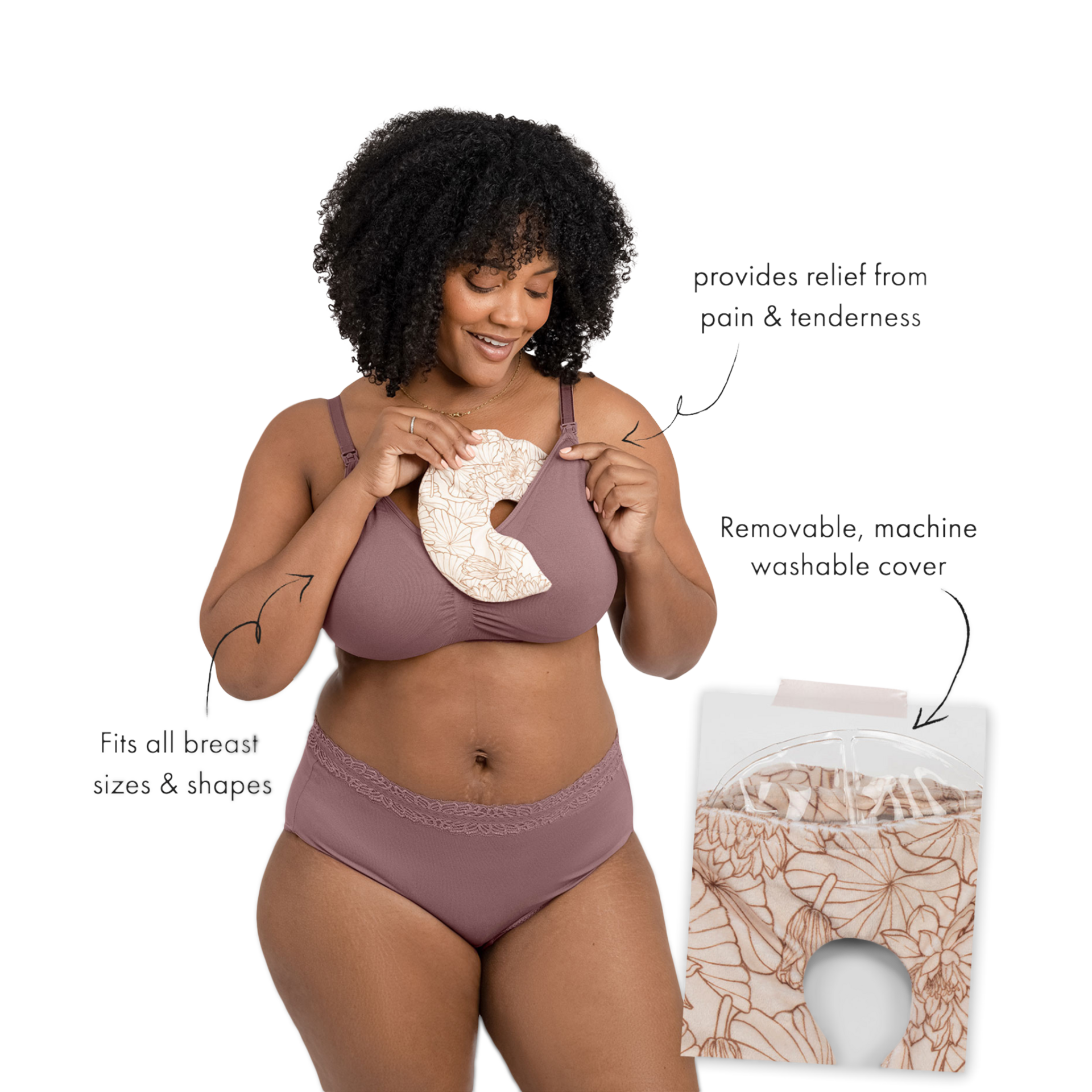 Kindred Bravely Soothing Breast Gel Packs.