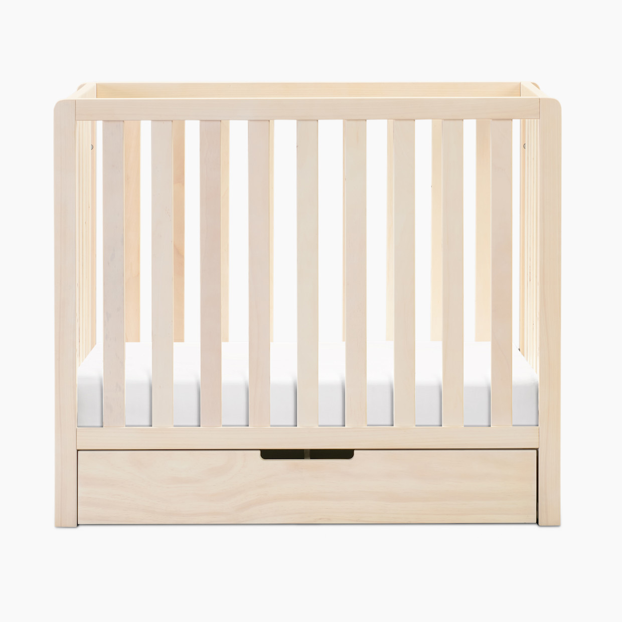 Carter's by daVinci Colby 4-in-1 Convertible Mini Crib with Trundle - Washed Natural.