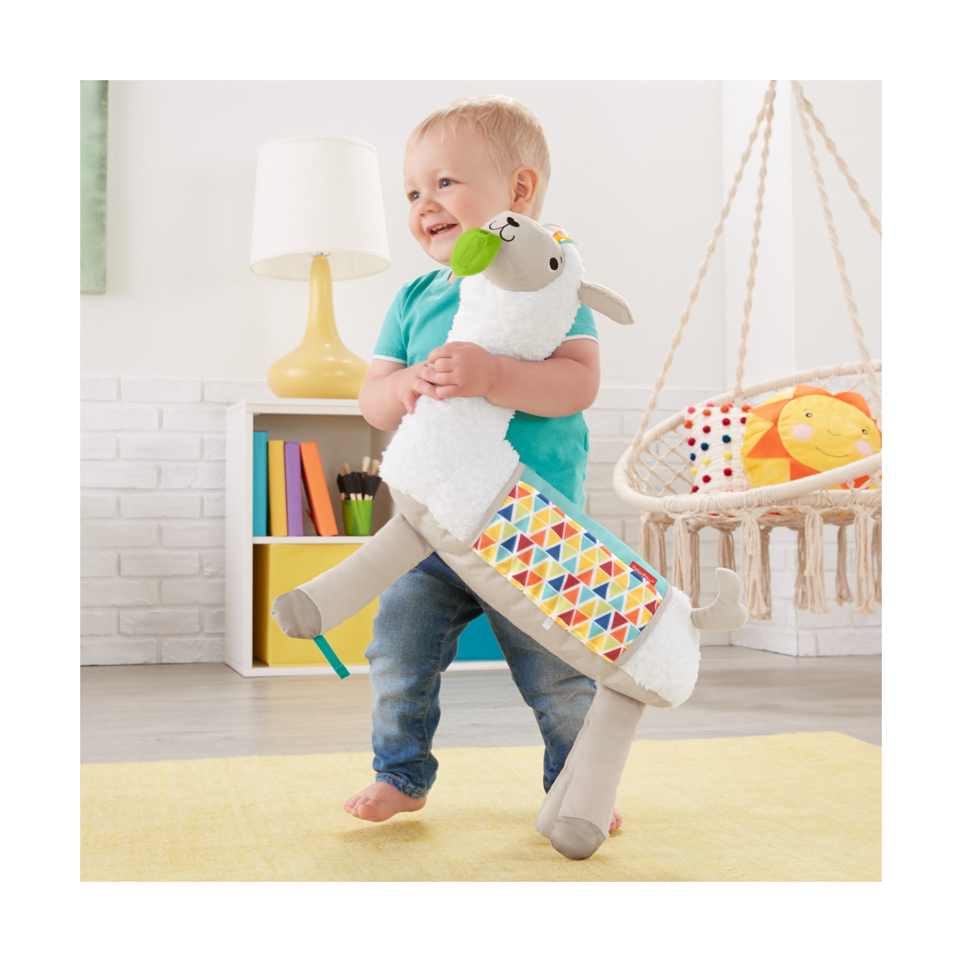 Fisher-Price Grow-With-Me Tummy Time Wedge - Llama.