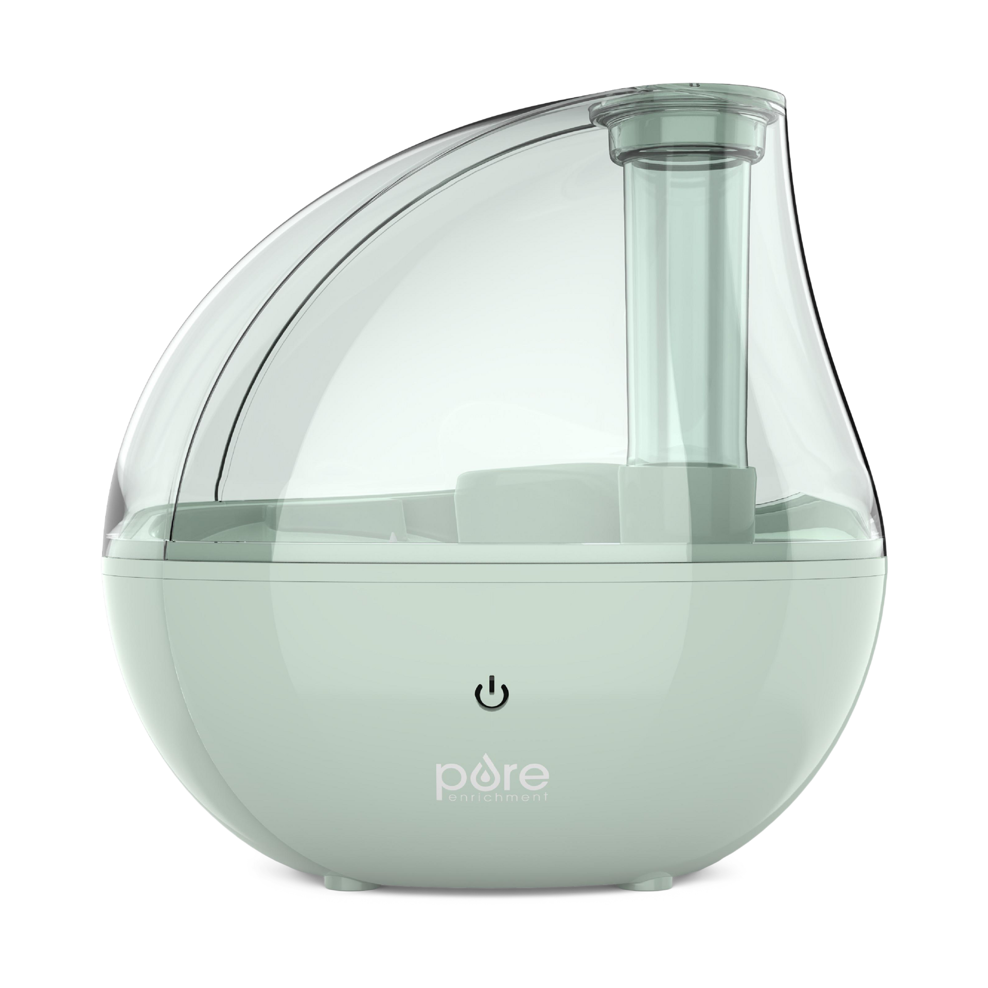 Pure Enrichment PureBaby Ultrasonic Cool Mist Humidifier & Soft Glow Night Light - Whisper Green.