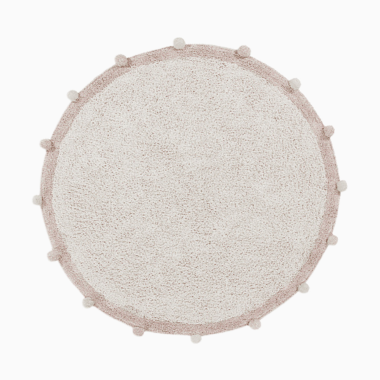 Lorena Canals Bubbly Washable Rug - Vintage Nude, 4'.