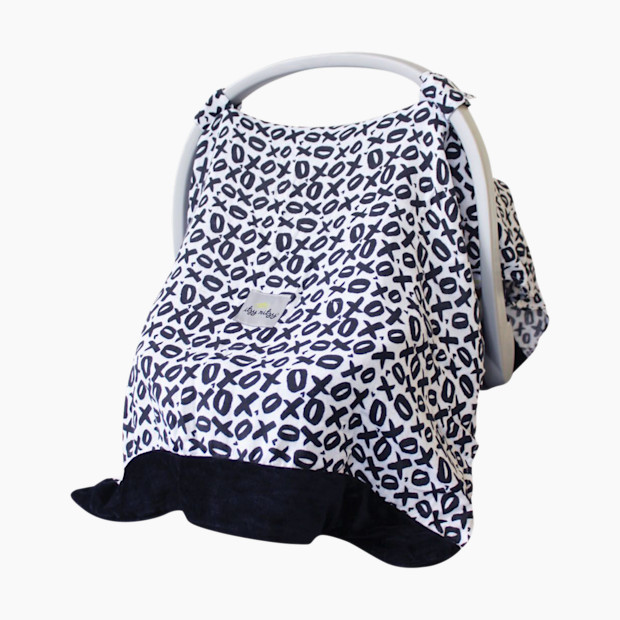 Itzy Ritzy Cozy Happens Infant Car Seat Canopy - Xoxo.