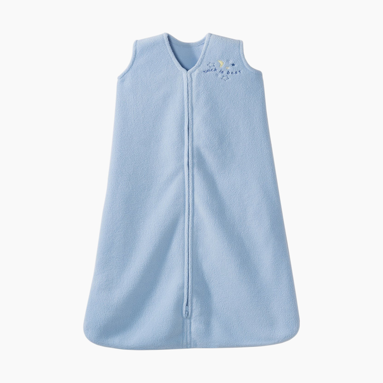 Halo SleepSack Wearable Blanket (Micro-Fleece) - Blue, Medium.