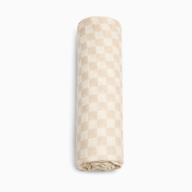 Tiny Kind Organic Cotton Muslin Swaddle Blanket.