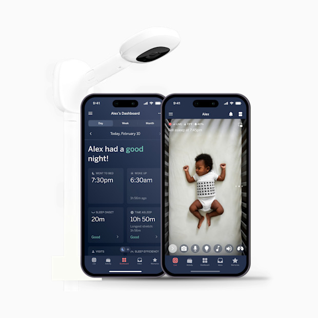 Nanit Pro Smart Baby Monitor and Wall Mount.