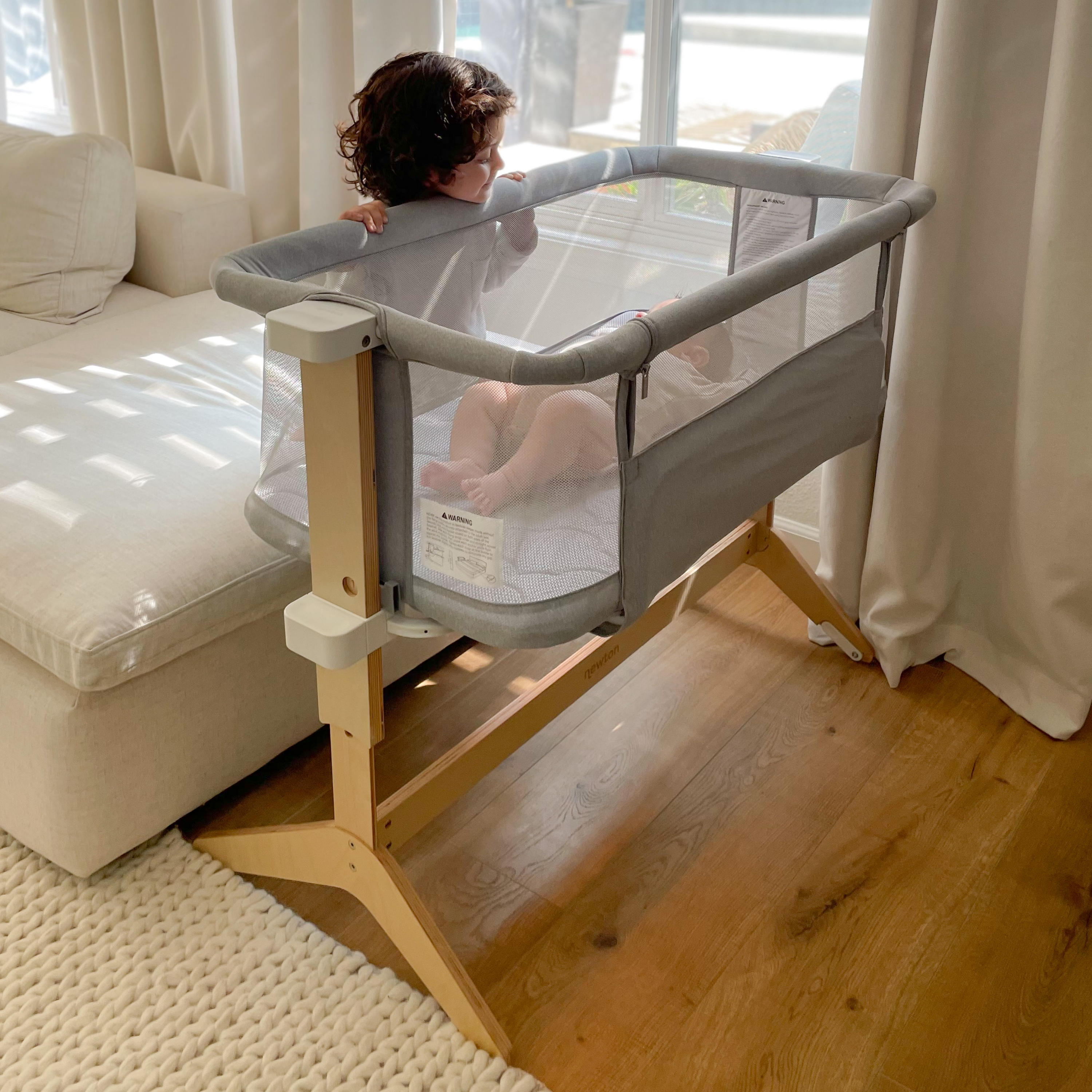 Newton Baby Breathable 2Stage Crib Mattress White Babylist Shop