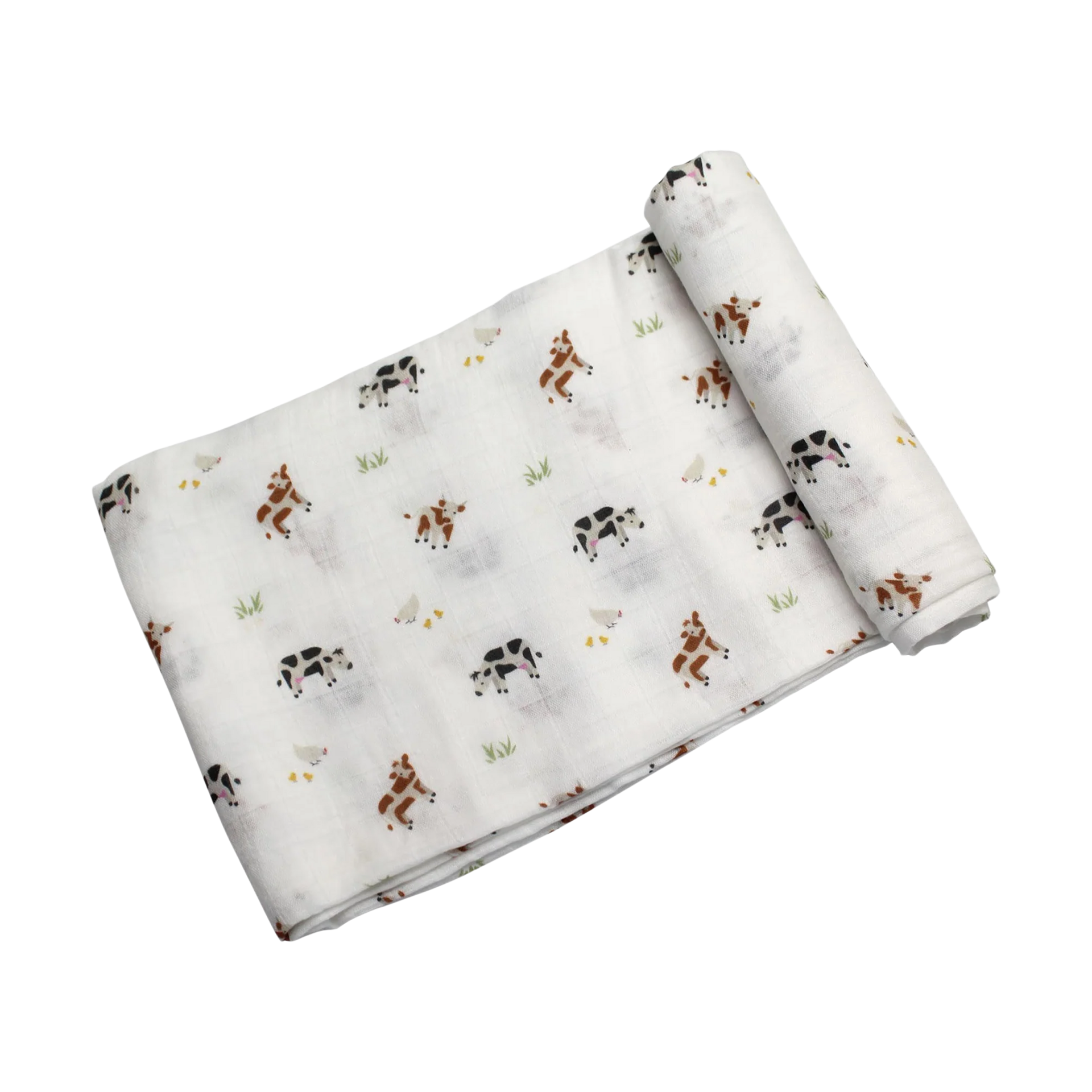 Bamboo Little Swaddle - Cow.