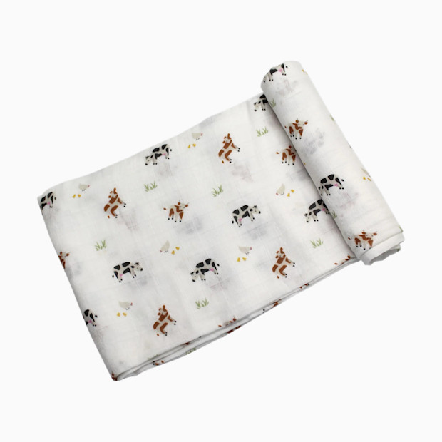 Bamboo Little Swaddle - Cow.