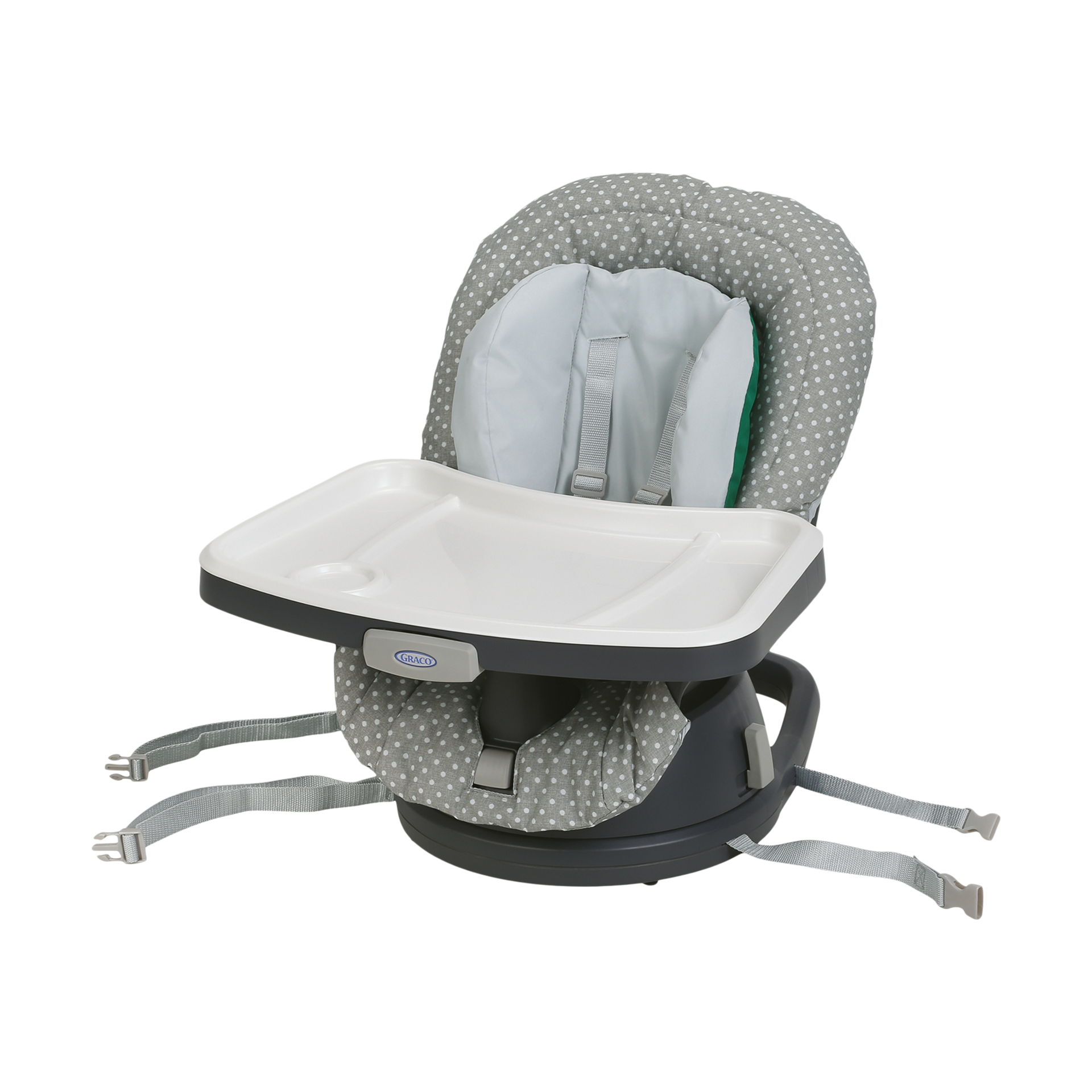 high chair that straps to chair