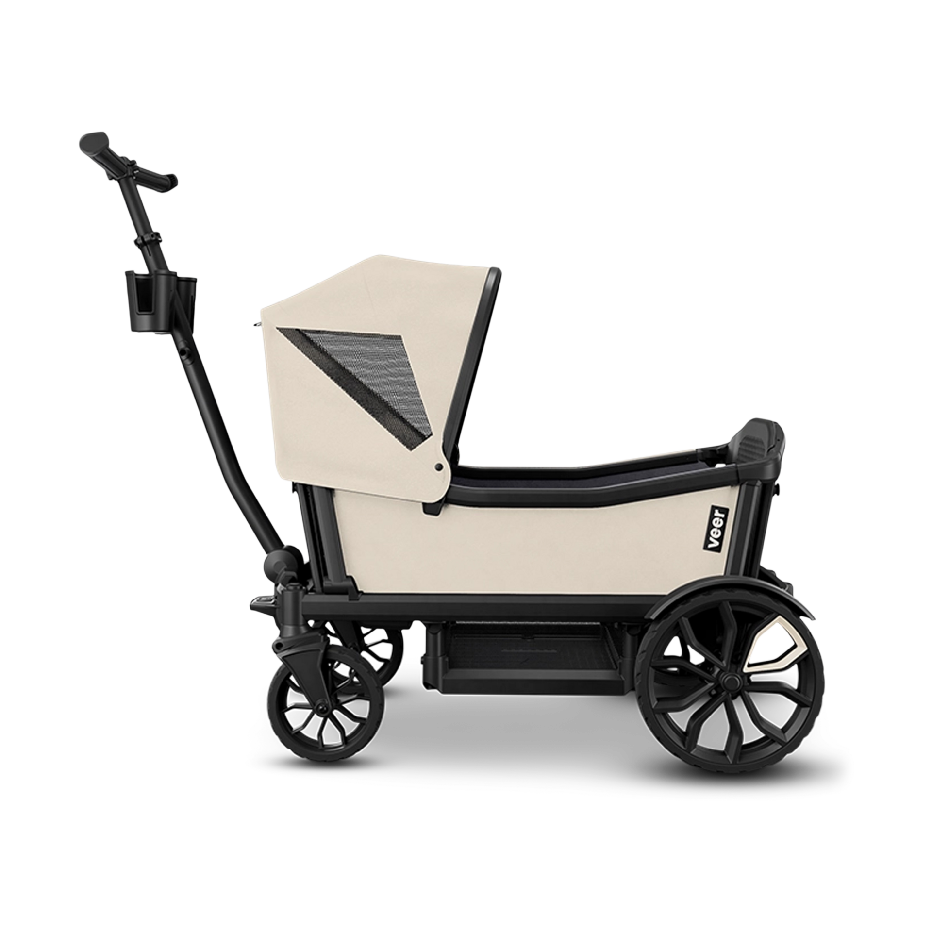 Veer Cruiser Wagon Retractable Canopy - Natural.